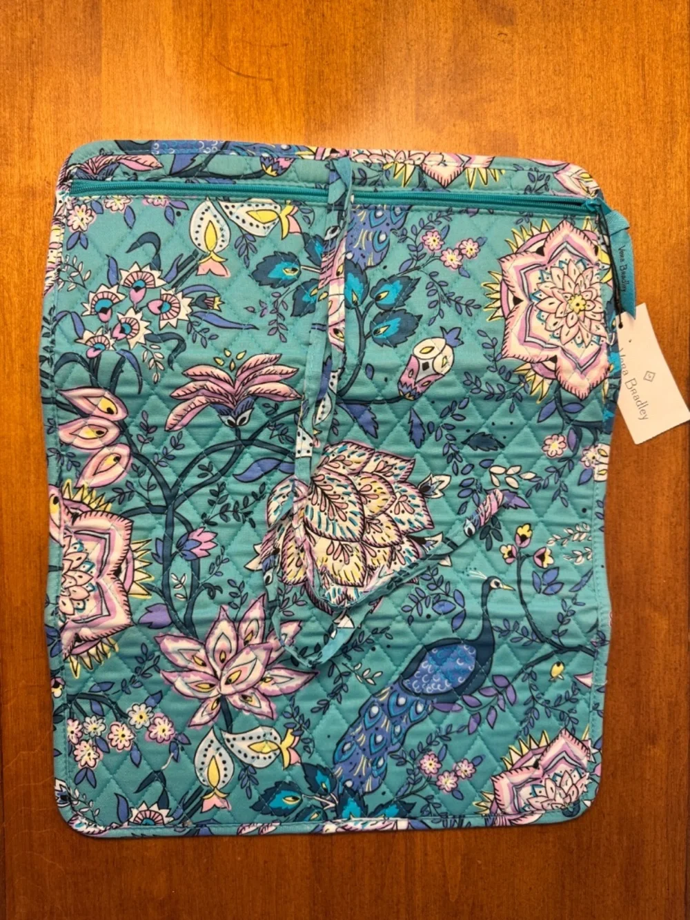Vera Bradley, NWT, Curling & Flat Iron Cover, 29818-12610, Peacock Garden